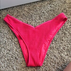 Pink Aerie Mid Coverage Bottoms